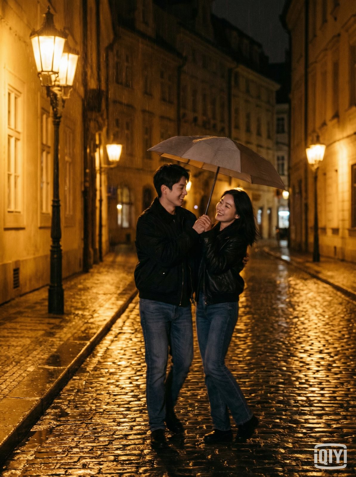 海角短视频-浪漫雨夜微电影